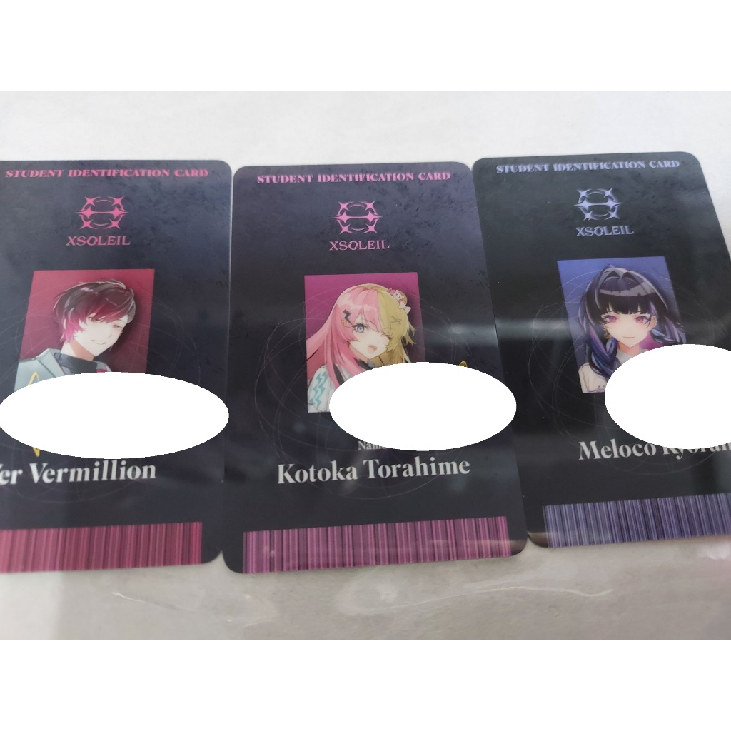 [現貨] XSOLEIL nijisanji en 彩虹社 學生證 ver doppio meloco kotoka