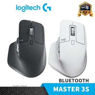 Logitech 羅技 MX Master 3s 藍牙無線滑鼠 石墨灰 珍珠白 辦公 行動 玩家空間