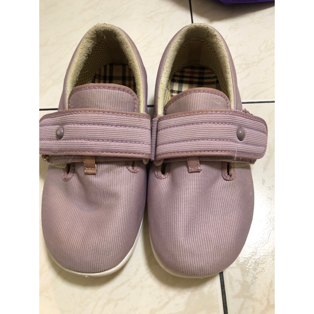 [清空間便宜賣Part5] moonstar 星月 輕量安全介護鞋PA4089(紫色) 23號