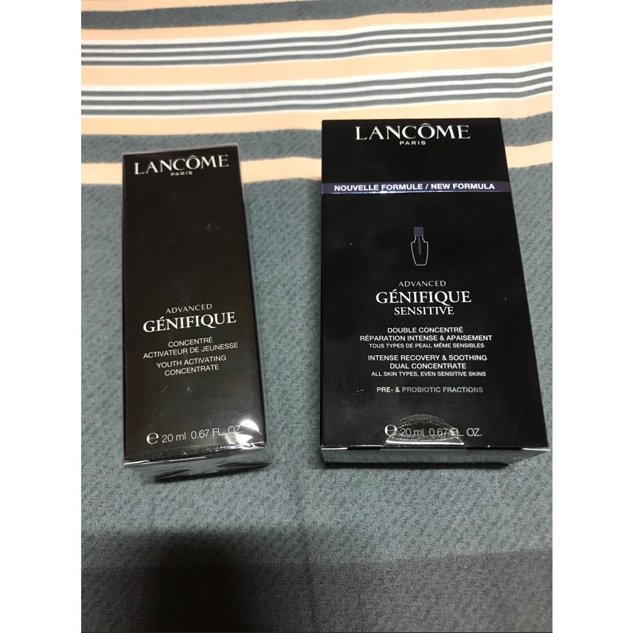 全新 專櫃購入 LANCOME 蘭蔻 超未來肌因賦活露 20ml 超未來肌因活性安瓶 20ml 小黑安瓶 小黑瓶 精華液