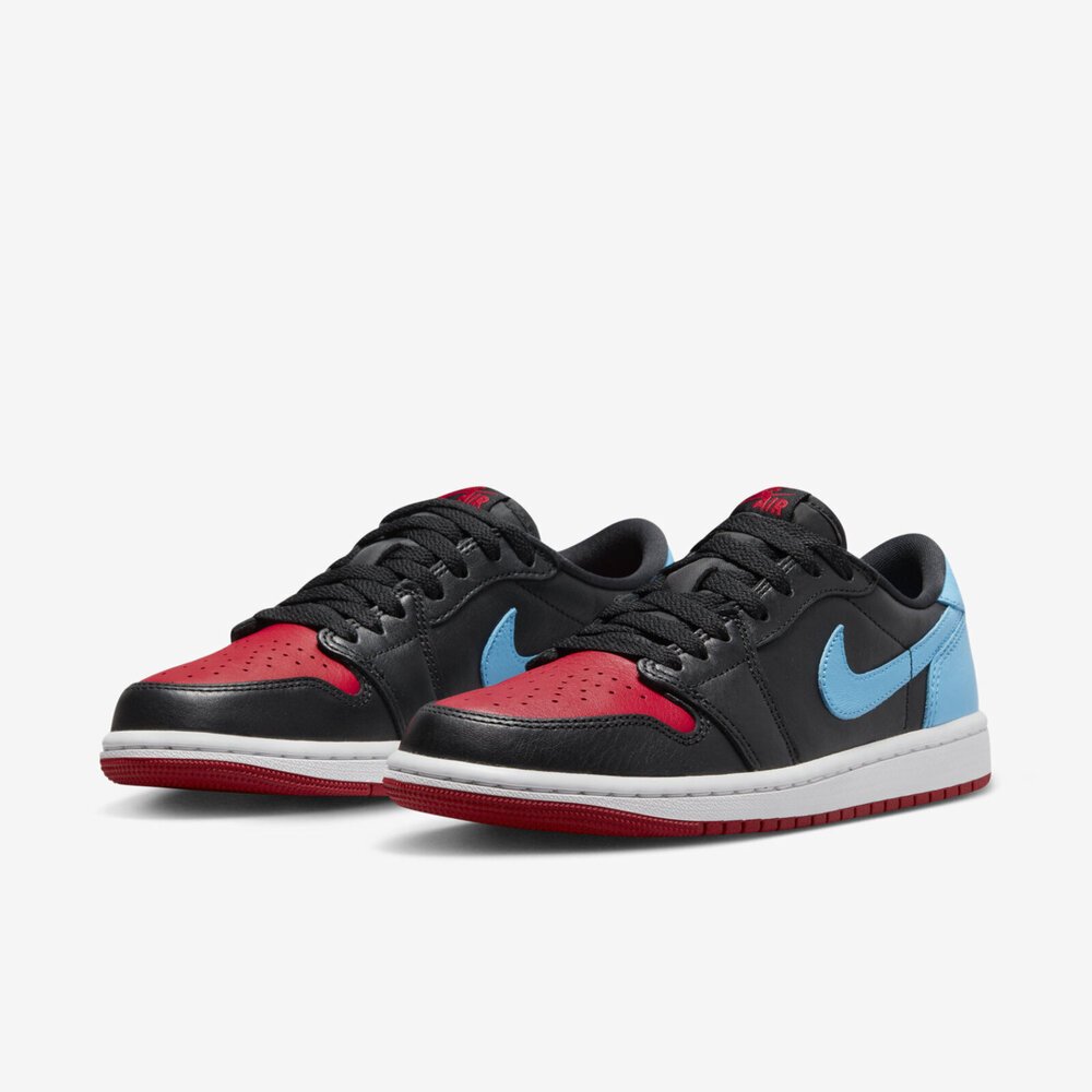 S.G NIKE W AIR JORDAN 1 RETRO LOW OG CZ0775-046 黑藍紅 警燈 休閒 女鞋