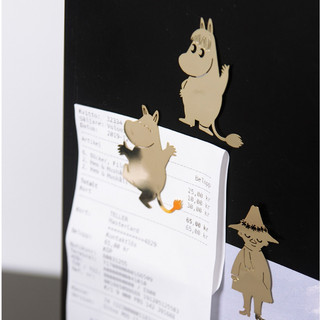 PLUTO Design moomin 姆明/嚕嚕米造型磁鐵3入組/三款任選/冰箱貼【Aelgmark】