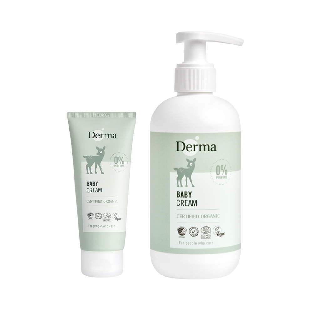 Derma 丹麥寶寶有機滋潤護膚霜 100ml / 250ml