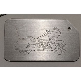 Harley-Davidson哈雷機車 行李吊牌(銀色)全新