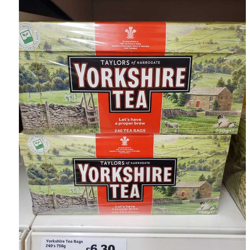 預購 Taylors Yorkshire 約克夏紅茶茶包 240入 A16-2
