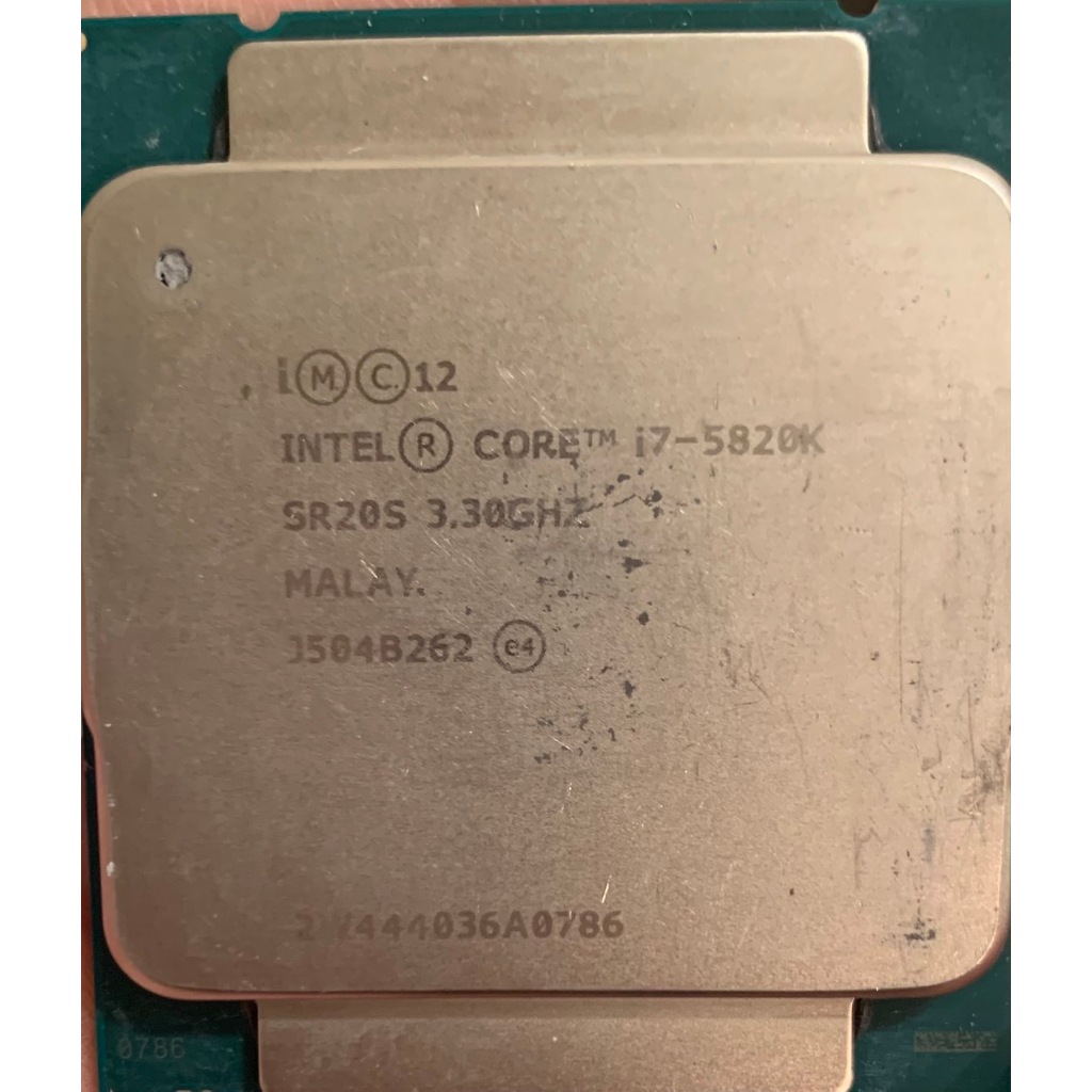 英特爾® 酷睿™ i7-5820K 處理器 15M 緩存，高達 3.60 GHz