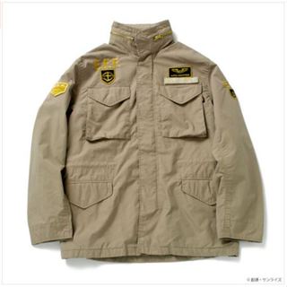 日版 萬代 STRICT-G ALPHA M-65 機動戰士鋼彈 閃光的哈薩威 地球聯邦軍 夾克 襯衫 外套