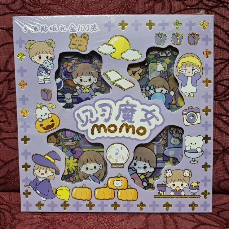 全新未拆 見習魔女 MOMO 見習魔女手帳貼紙禮盒 100張