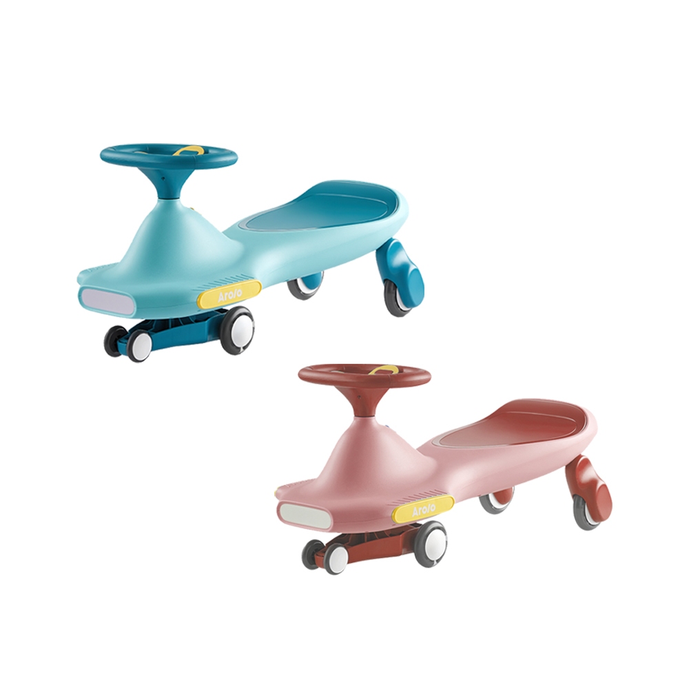 限宅配【Arolo 雙軸炫動光輪扭扭車】 (現貨免運) 扭扭車 學習玩具 幼兒玩具 多功能玩具 安撫玩具