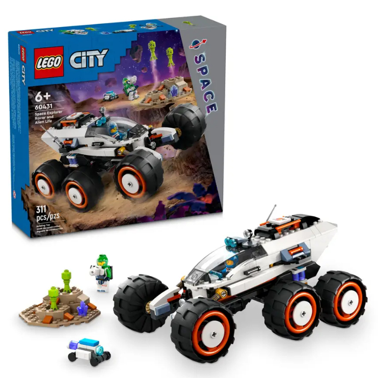 【台南樂高 益童趣】LEGO 60431 太空探測車和外星生物 City 城市系列 生日禮物 送禮 正版樂高