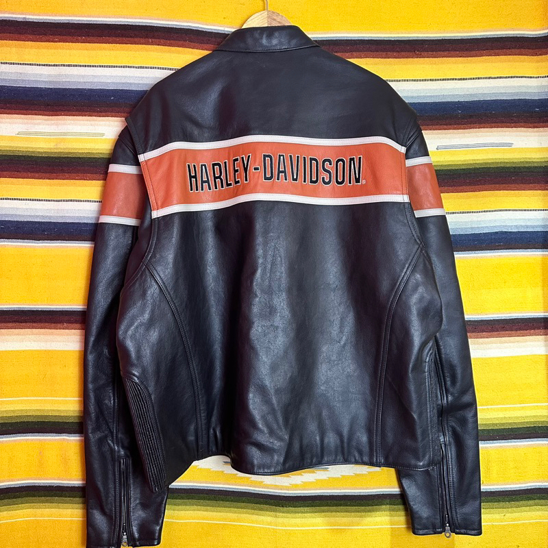 古著·Nuzi_s·Harley-Davidson 哈雷外套 皮革外套 皮外套J4010221