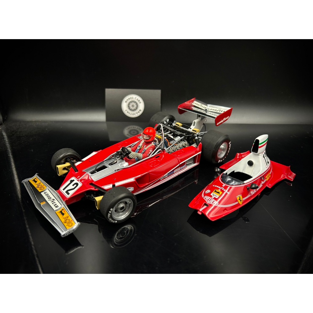 【收藏模人】Exoto Ferrari F1 312T No.12 1975 Niki Lauda 1/18 無盒