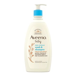 Aveeno 艾惟諾 嬰兒洗髮沐浴露 532ml 天然燕麥寶寶溫和洗髮&沐浴乳 不流淚配方 好市多 【Suny Buy】