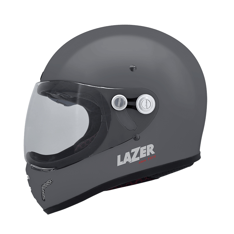 LAZER 安全帽 MX-5 素色 水泥灰 內墨片 排齒插扣 內襯全可拆 比利時品牌 進口帽 全罩
