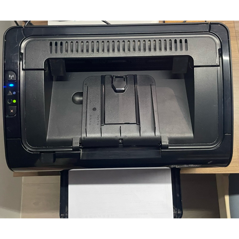 HP P1102w 黑白雷射印表機，中古良品出清