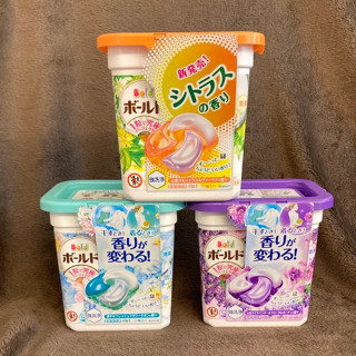[破盤激安價] 日本 P&G 寶僑 ARIEL 4D 超濃縮抗菌凝膠 洗衣球 盒裝 補充包