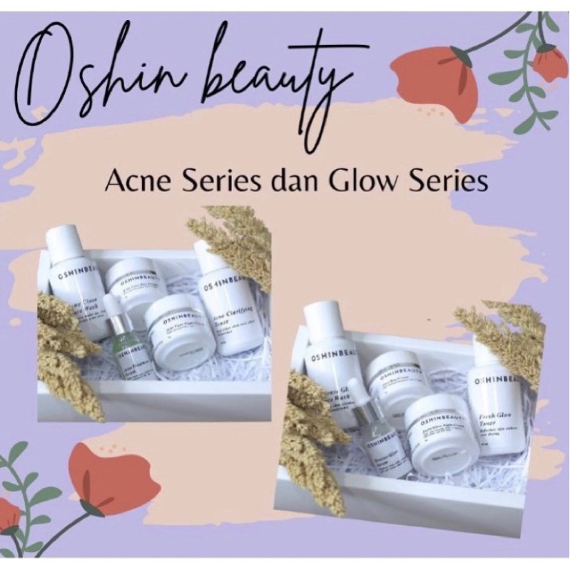 Oshin Beauty | Oshinbeauty | Paket Acne Series | Glow BPOM