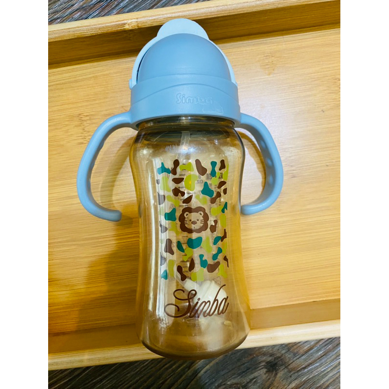 240ml simba 小獅王  巧虎奶瓶  PPSU 自動滑蓋水杯 喝水奶瓶 寬口奶瓶 二手奶瓶 滑蓋奶瓶 練習杯