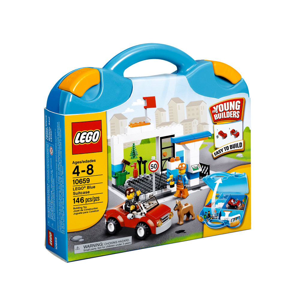 [快樂高手附發票] 公司貨 樂高 LEGO 10659 樂高藍色手提箱 絕版
