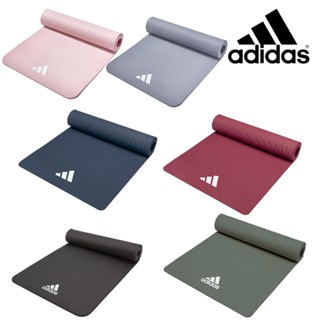 ADIDAS 輕量波紋瑜珈墊 8MM 瑜珈墊 運動軟墊 緩衝墊 室內健身 瑜珈 輕量化 波浪止滑 ADYG-10100