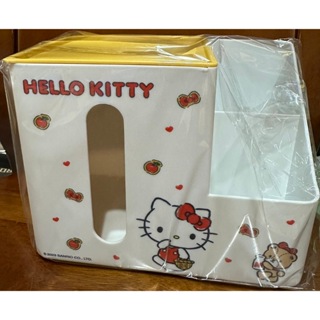 Hello Kitty 塑膠衛生紙收納盒-野餐趣20.1*12.5*15.5CM