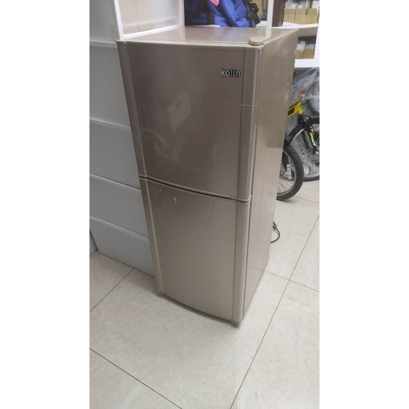 現貨自售 2022購入 內外觀超新 KOLIN 歌林 125公升 一級能效精緻 雙門冰箱 小冰箱 保固內 二門冰箱 冰箱