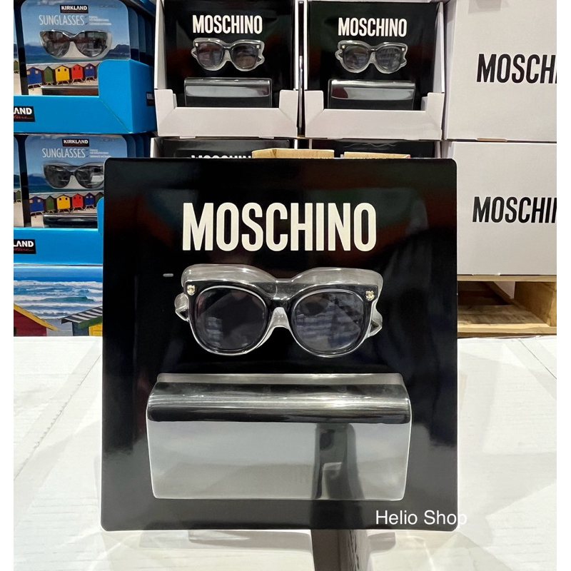 ⟡Helio Shop⟡ 義大利 Moschino 膠框黑色太陽眼鏡 好市多