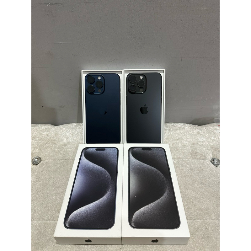 iphone 15 promax256 藍色 黑色 拆封新品 續約新品 未使用過 僅拆封檢查 現貨板橋