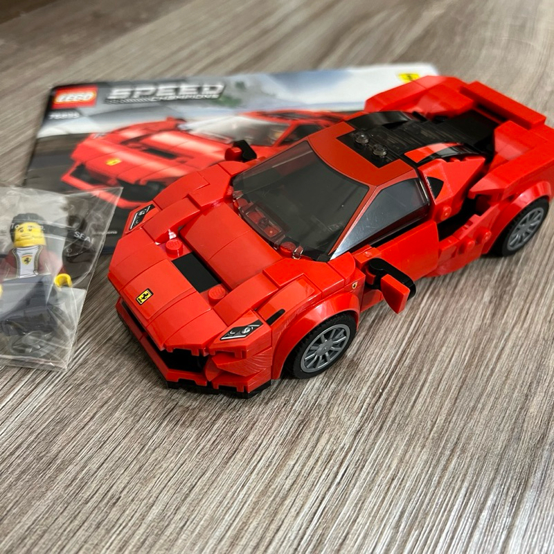 二手 Lego 76895 speed Ferrari 法拉利 F8