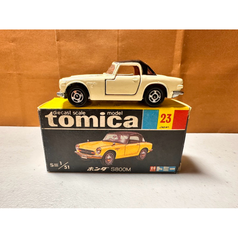 ［現貨］Tomica 多美 日製 黑盒 No.23 Honda S800M  5