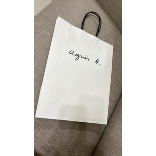 agnes b 紙袋 全新紙袋 （中）全新提袋