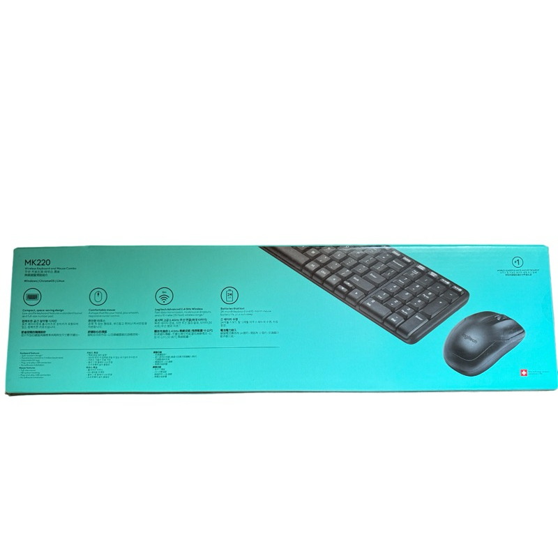 Logitech 羅技 MK220 無線鍵盤滑鼠組