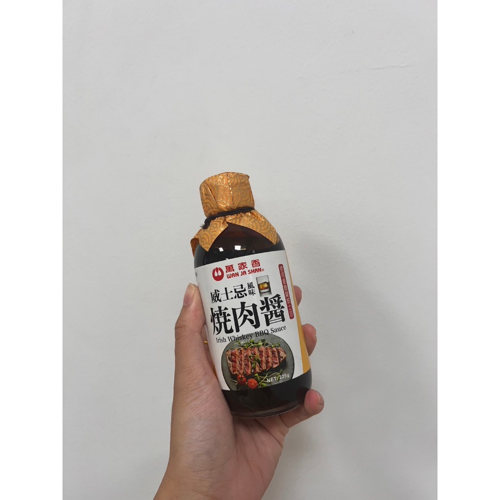 【萬家香】威士忌風味燒肉醬225g 【超取限購12瓶】新口味上市，波本桶威士忌風味，醃肉好幫手!