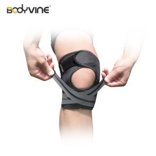 START SPORT▹BODYVINE巴迪蔓「360」髕骨型護膝CT-15517 X型貼紮包覆 輕薄服貼 單支裝