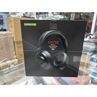 禾豐音響 領卷現折+加送耳機架 SHURE 二代藍芽降噪耳罩耳機 AONIC 50 Gen2 公司貨