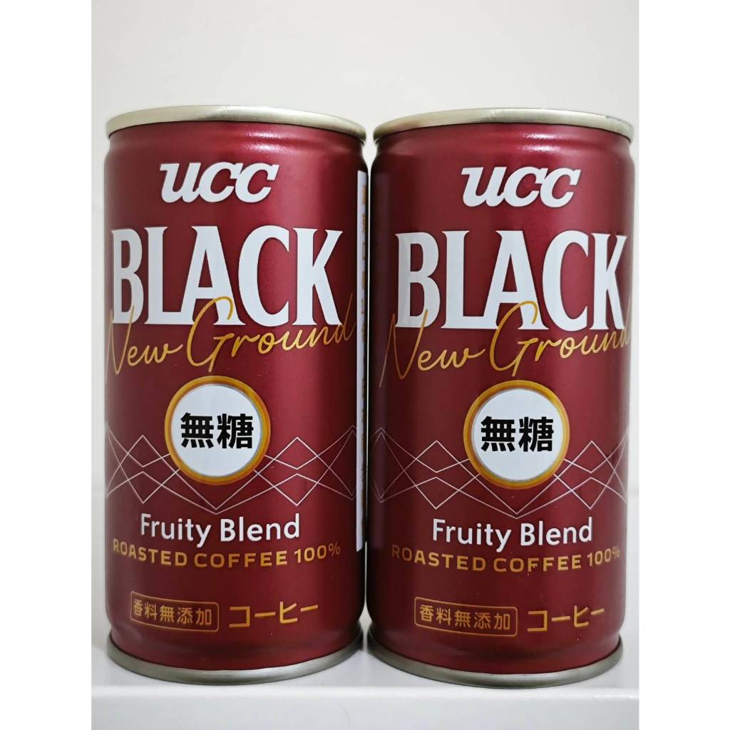 【UCC】赤·濃醇黑咖啡 184g 無糖 BLACK