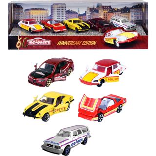 MAJORETTE 美捷輪小汽車-60週年五入組