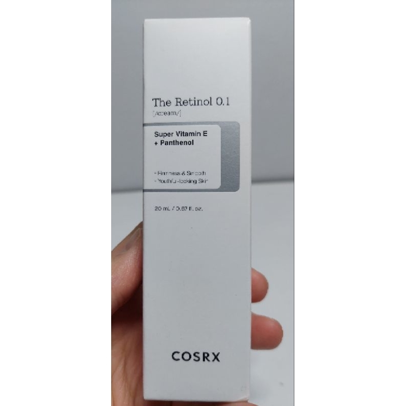 韓國 COSRX ] The  Retinol 0.1 Cream純A醇霜20ml/視黃醇


效期20260112