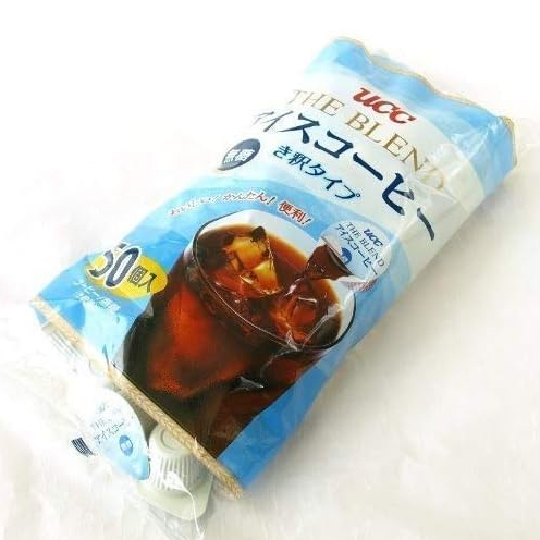 [很红] UCC THE BLEND 冰咖啡（不加糖稀释型）50P x 2袋速溶（分装）[日本直送]