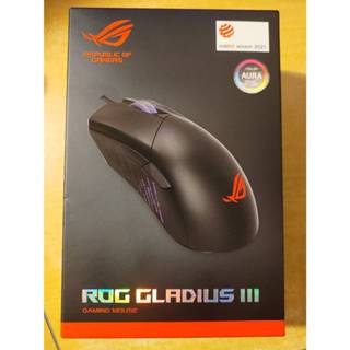 ASUS 華碩 ROG Gladius III RGB有線電競滑鼠
