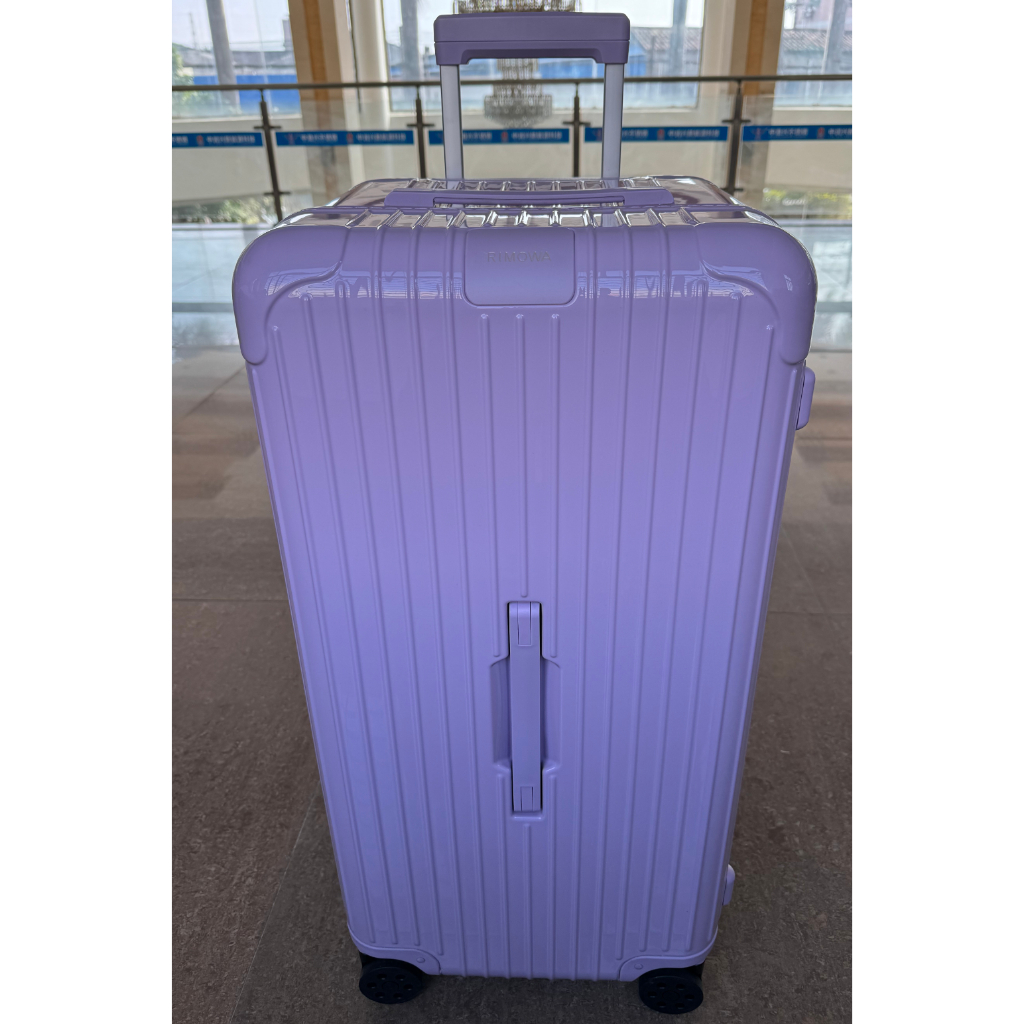 實物拍攝 RIMOWA Essential Trunk Plus 33寸 薰衣草紫 紫色 行李箱 托運箱