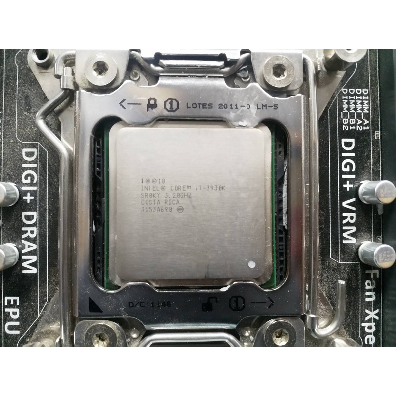 Coretm i7-3930K處理器/LGA2011/6核12線程/3.20GHz-拆機良品