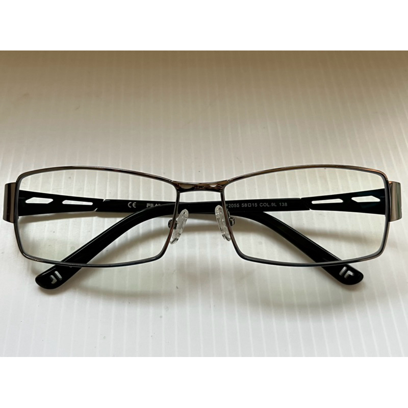 ［名品出清］FILA全新光學眼鏡架 不銹鋼材質