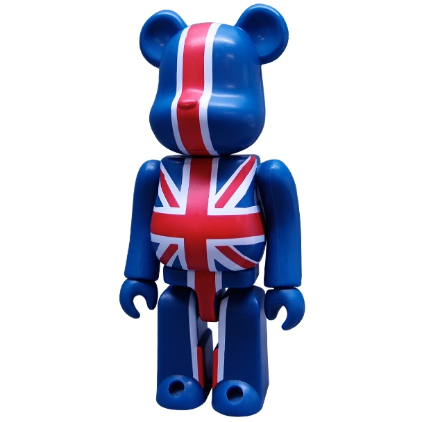 BEETLE BE@RBRICK SERIES2 S2 2代 FLAG 英國 UK 國旗 庫柏力克熊 100%