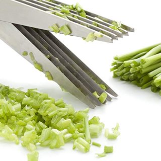 FDA認證 歐美熱銷! 不鏽鋼 多層 廚房 蔥絲 剪刀 廚房剪刀 剪刀 料理剪刀 蔥花