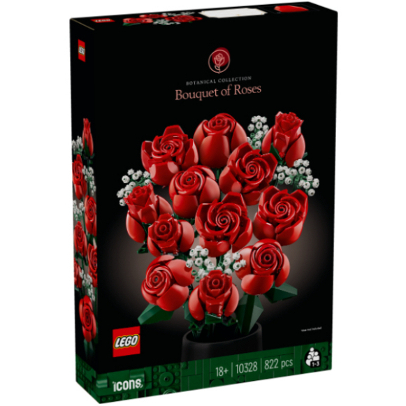 &lt;全新&gt; LEGO Icons 玫瑰花束 Bouquet of Roses 10328 &lt;全新&gt;