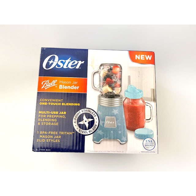 美國OSTER-Ball Mason Jar隨鮮瓶果汁機