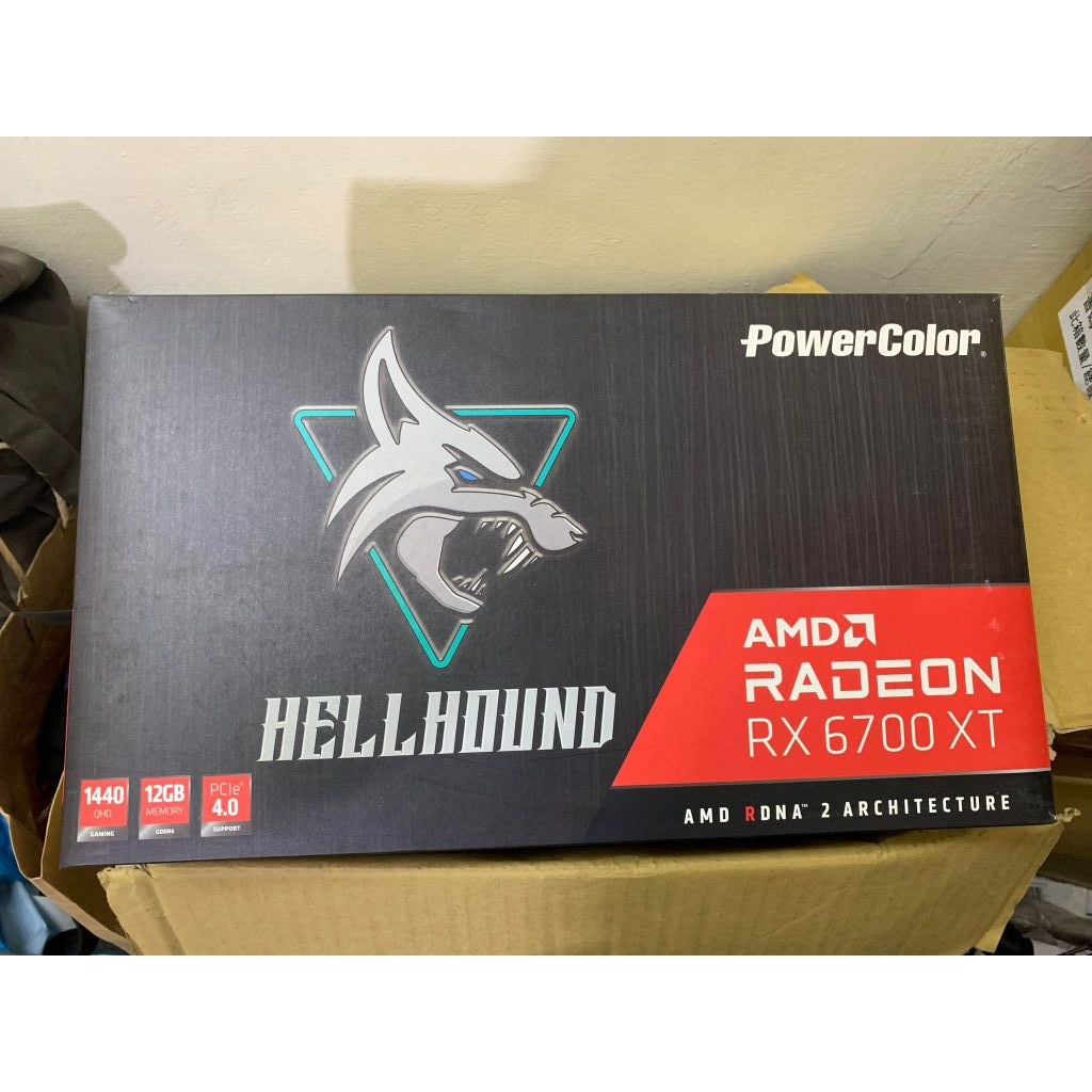 POWERCOLOR 撼訊 暗黑犬 Hellhound AMD  RX 6700 XT 12GB GDDR6 高雄楠梓