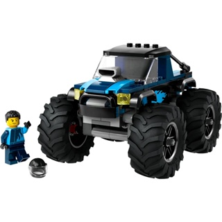 LEGO樂高 City城市系列 藍色怪獸卡車 LG60402