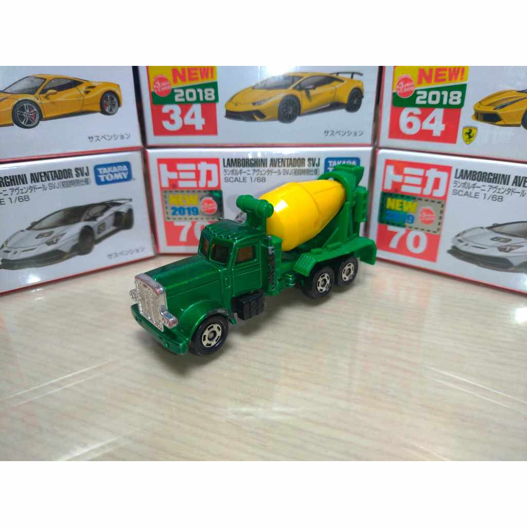 Tomica 多美 No.F18 American Mixer 外國車 日本製 無盒